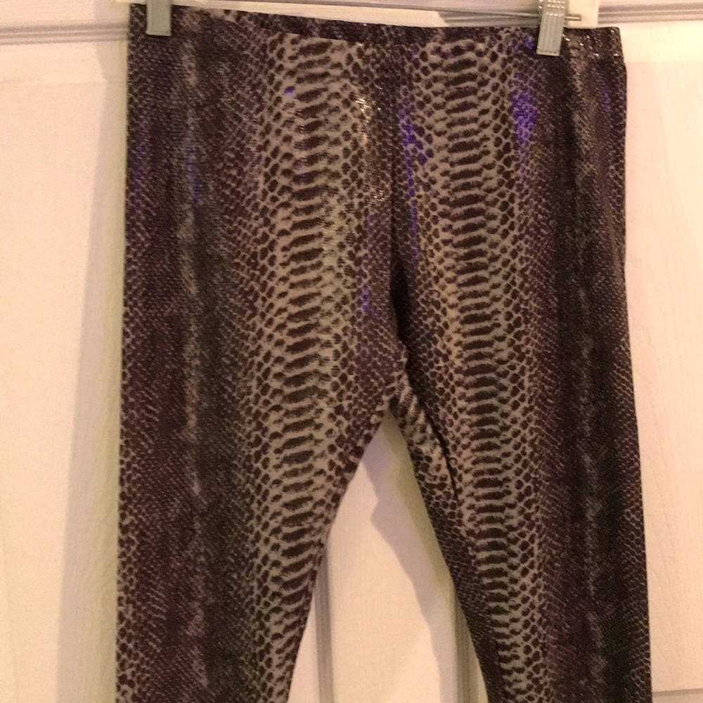 Animal print pants